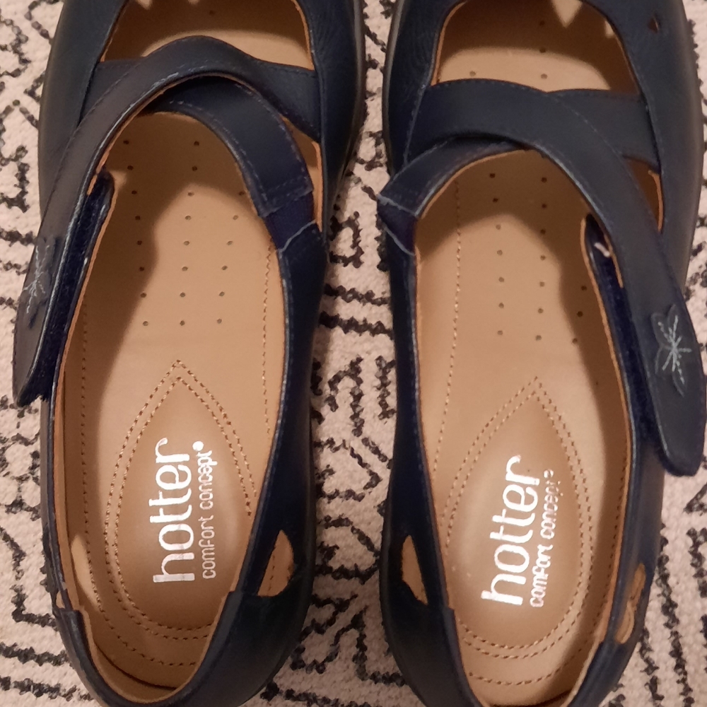 HOTTER Leather Comfort Shoes